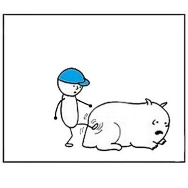 Пинает хомяка Мем