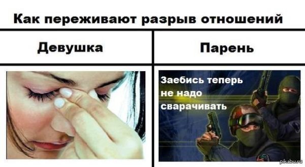 Расставание с парнем