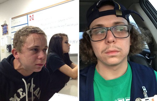 Напряженный мужчина