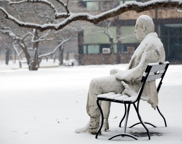 Холод демотиватор