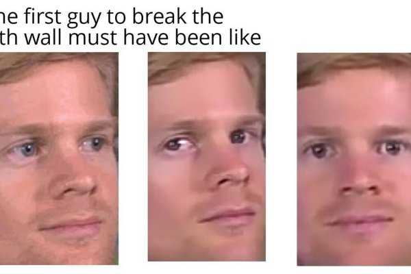 Чел с глазами в разные стороны