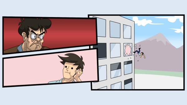 Мем из окна