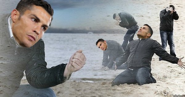 Мужик с песком