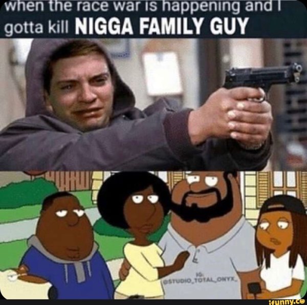 Family guy негр