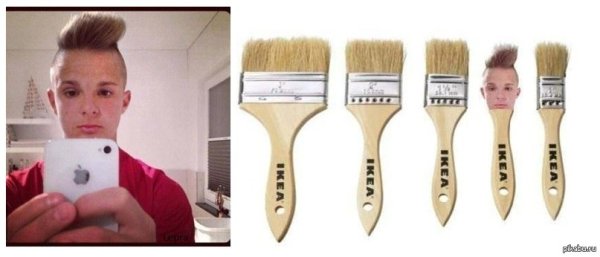 Щёточка для мужских стрижек