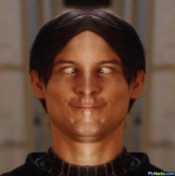 Тоби Магуайр человек паук Мем