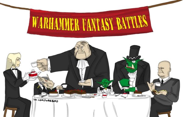 Орк джентльмен вархаммер