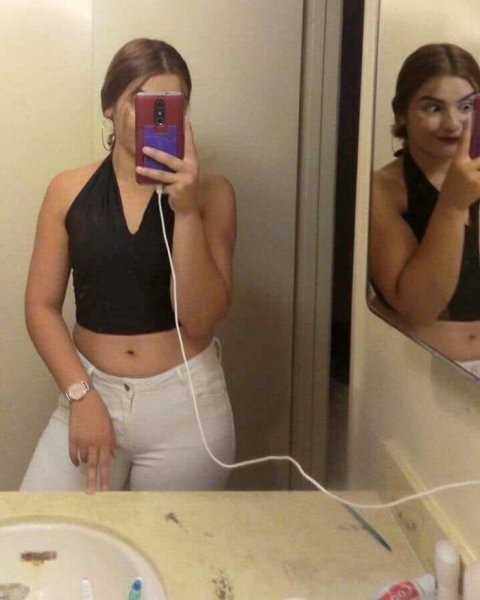 Прикольные селфи девушек