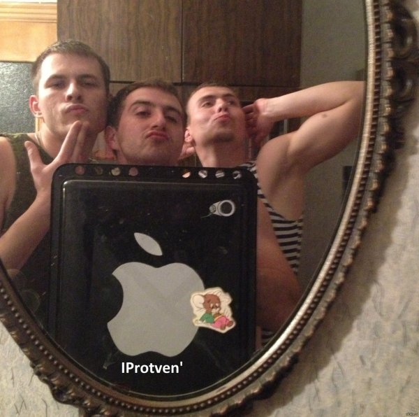 Селфи с зеркалом прикол