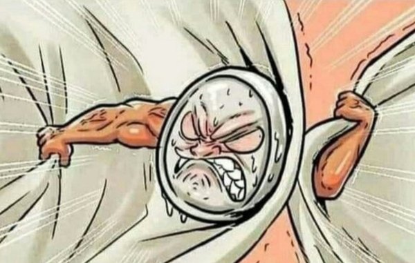 Пуговица еле держится