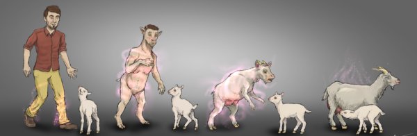 Превращение в козленка