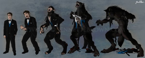 Волколак оборотень перевоплощения