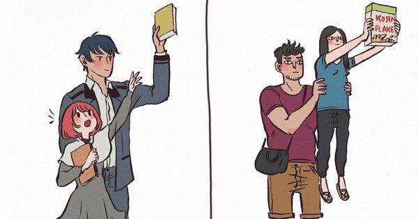 Разница в росте арты