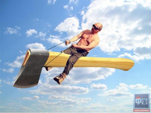 Путин летает