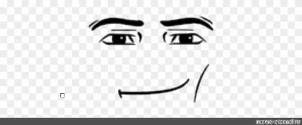 Лицо из РОБЛОКСА Мем