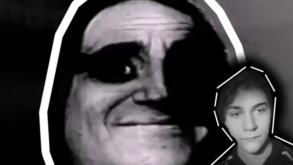 Исключительный Мем жуткие лица