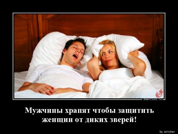 Шутки про храпящих