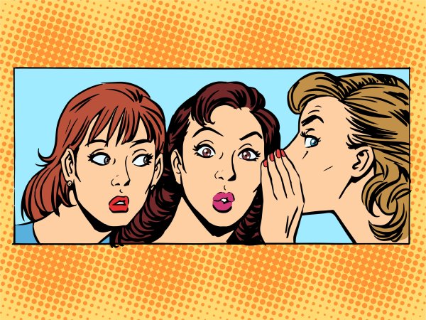 Подруги шепчутся