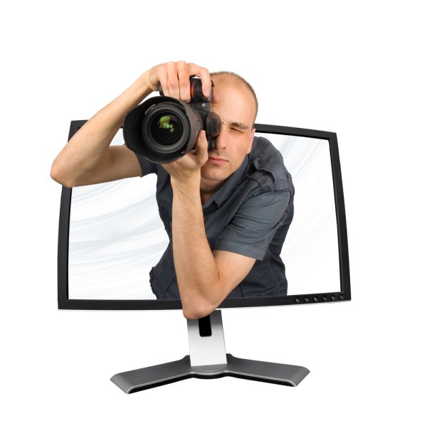 Фотографирование монитора