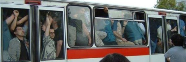 Еду в автобусе