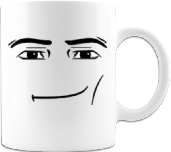 Кружка РОБЛОКС man face