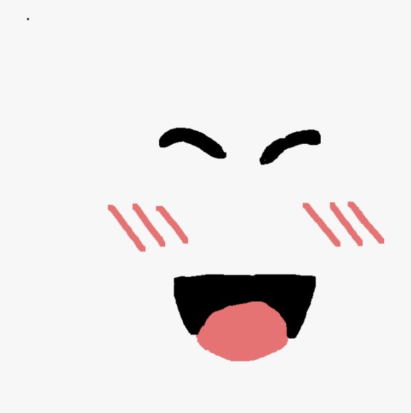 Лицо РОБЛОКСА