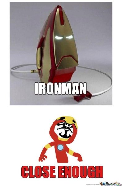 Железный человек Мем утюг