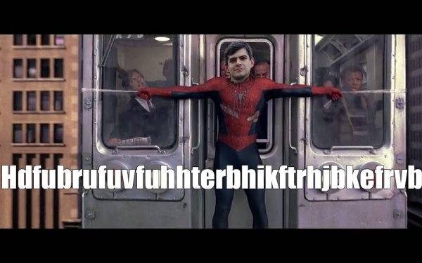 Тоби Магуайр человек паук поезд