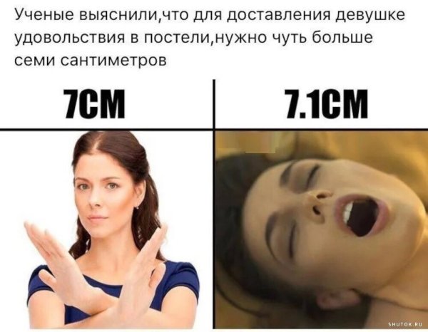 Шутки про маленький размер