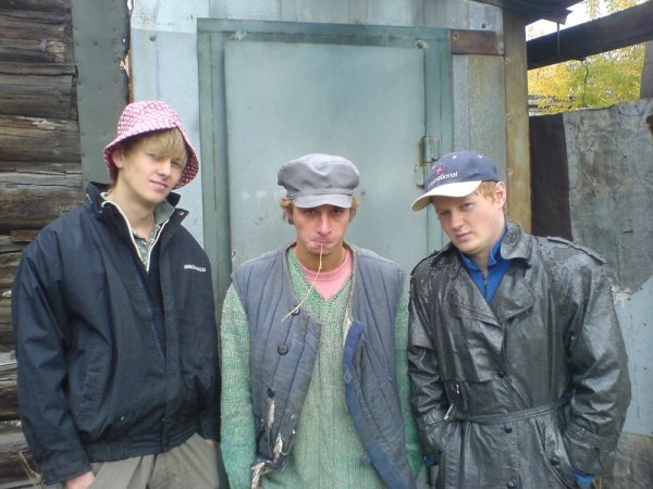 Парни на колхозе