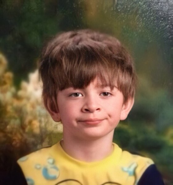 Мальчик в пижаме Спанч