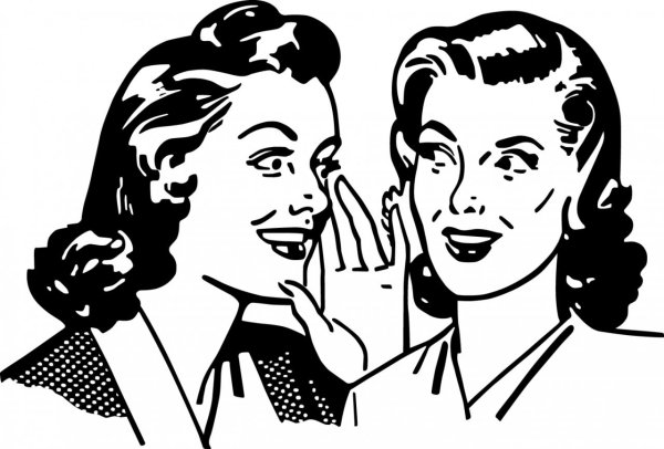 Женщины сплетничают