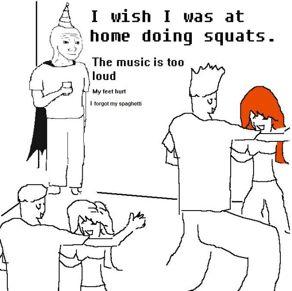 Про парня на вечеринке