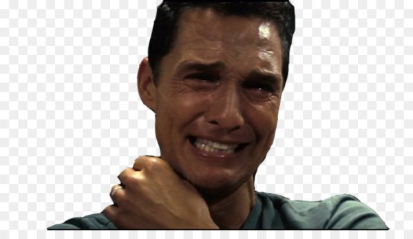 Макконахи плачет Мем