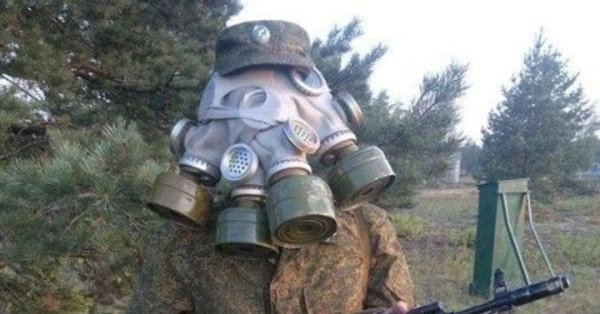 Смешные противогазы