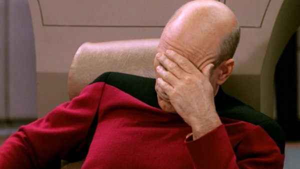 Фейспалм Стартрек Патрик Стюарт