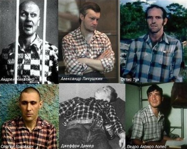 Маньяки рубашки в клетку