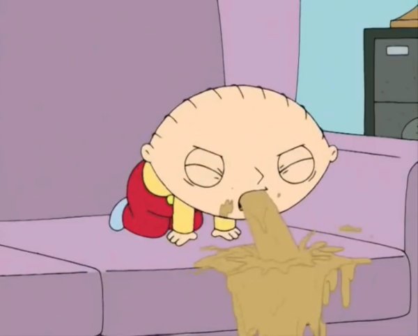 Стьюи Гриффин плачет