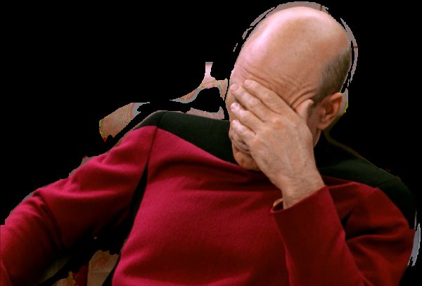 Капитан Кирк фейспалм