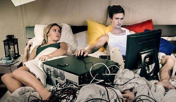 Девушка программист прикол