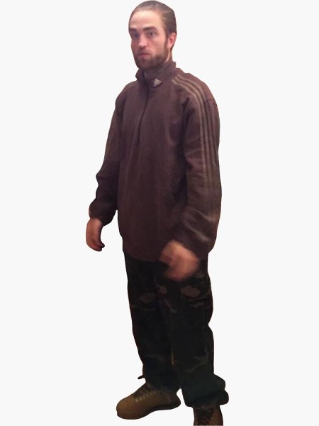 Мужик стоит