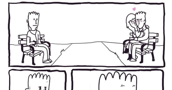 Комиксы про одиночество