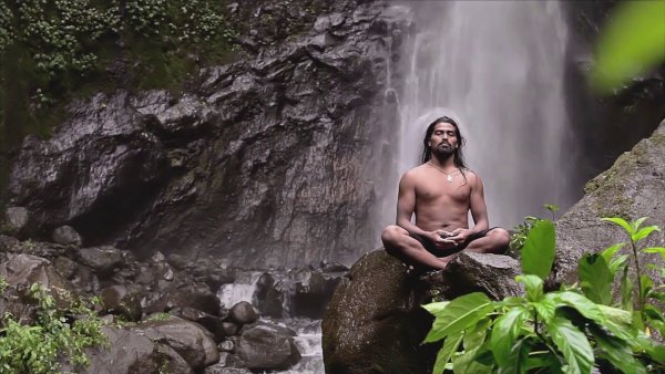 Медитация у водопада