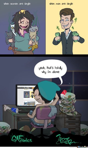 Мемы про одиночество