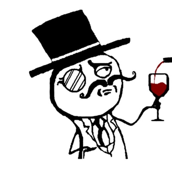 Мем с моноклем