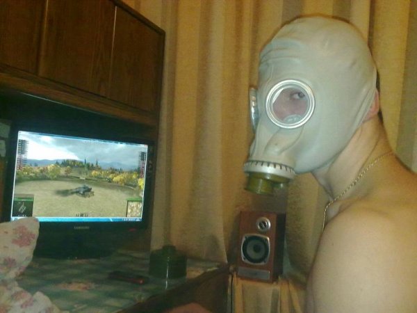 Смешные противогазы