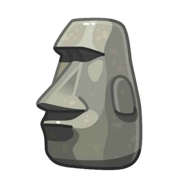 Моаи, остров Пасхи смайлик