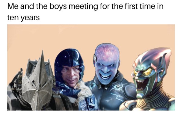 Мем me and the boys