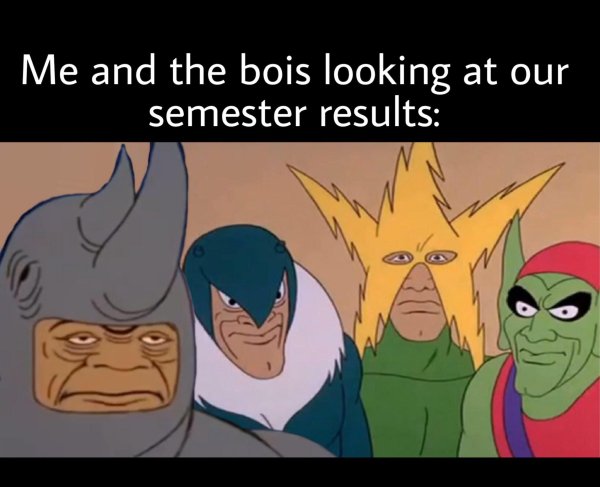 Четыре злодея Мем