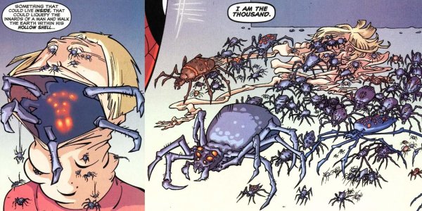 Тысяча человек паук злодей